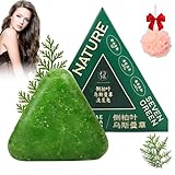 2026 Neue Nature Triangle Shampoo Bar, 120g Seven Green Seife Shampoo,...