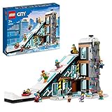 LEGO City Wintersportpark, Set mit Wintersportgeschäft, Café und einem...