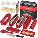 HI NINGER Sushi Maker Set zum Selber Machen - Deluxe Edition: 20-teiliges...