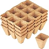 Meister Anzuchttöpfe 4 x 4 cm - Praktisches Set mit 48 Stück - 100%...