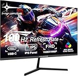 Minifire- Monitor- 27-Zoll-Bildschirm im rahmenlosen Design, IPS, 100Hz,...