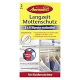 2x Aeroxon Langzeit Mottenschutz Mottenfrei Schutz