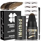 iMethod Augenbrauen Stempel und Augenbrauen Schablonen Kit Augenbrauen...
