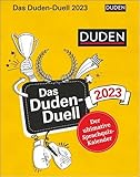 Das Duden-Duell Tagesabreißkalender 2023. Jeden Tag eine knifflige Frage...