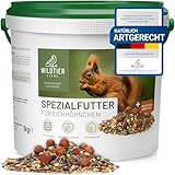 wildtier liebe Eichhörnchenfutter 1kg für Eichhörnchen &...