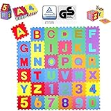 KIDUKU® 86 teilige Puzzlematte TÜV Rheinland geprüft -...