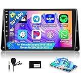 Roinvou 4+128G Autoradio Android 15 für Renault Kangoo 2013-2020/Nissan...