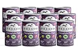 FRESCO Dog Nassbarf Complete Plus Pferd 12x400g | getreidefreies Barf...