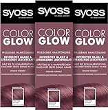 Syoss Color Glow Pflegende Haartönung Lavender Crystal Pantone 18-3530 (3x...