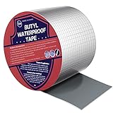 Bosuya Butyl Band Wasserdichtes (5cm x1.2mm X5m) Klebeband Aluminum...