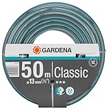 Gardena Classic Schlauch 13 mm (1/2 Zoll), 50 m ohne systemteile:...