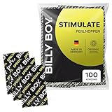 BILLY BOY Kondome Stimulate 100er | 52 mm | mit Perlnoppen in Original...