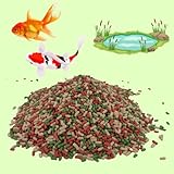 Premium Teich-Sticks bunt 3 kg Sack (ca. 35 L) - 4 mm schwimmend für...