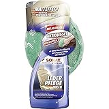 SONAX Xtreme LederPflegeMilch (500 ml) mit MicrofaserPad (1 Stück)...