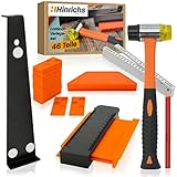 Hinrichs Laminat Verlegeset - 46-teiliges Komplettset - Boden...