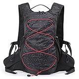 ETZRYSYB Wanderrucksack, Plegable Pack, Ski-Rucksack, reflektierender...