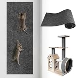 Selbstklebend Kratzbretter Katze Kratzteppich Katze Kratzmatte Katze Wand...