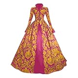 Generisch Mittelalter Kleidung Damen Vintage Renaissance Abendkleid...