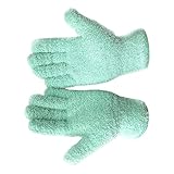 NPXUAMTJ Wiederverwendbare Fleece Reinigungshandschuhe Für Leichte Staub...
