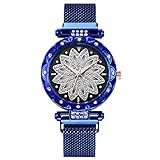 Leuchtende Uhren für Herren, Damenuhren, Armbanduhren, blau,...