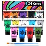 Bowitzki 14 Farben Gesicht Körperfarbe Set Creme Make-up 20ml...