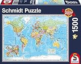 Schmidt Spiele GmbH 58289 'The World Elefant, Maus Die Welt, 1500 Teile...