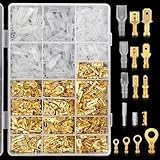1000 Stück Kabelschuhe Flachstecker Flachsteckhülsen Set...