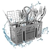 UTOCLEC Universal Besteckkorb für Spülmaschine, Abnehmbarer Rundgriff,...