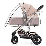 Regenverdeck für Buggy, Universal Komfort Regenschutz für Kinderwagen,...