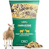 Agrarzone Schaffutter Ziegenfutter Müsli 20 kg - Artgerechtes Kraftfutter...