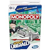 Monopoly Kompakt Brettspiel, klassisches Familienspiel in der Reiseversion...