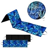 DOMAREX XXL Strandmatte - 180x50x2 cm - Dicke & Faltbare Strandliege für...