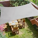 Sonnensegel wasserdicht 3x4m Sonnenschutz Windschutz Verdichter 420D...