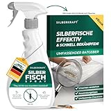 Silberkraft Anti-Silberfischspray 500 ml einschließlich E-Book, schnelle...