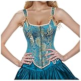 Black Friday, Korsage Damen Korsett Gothic Oberteil Cosette Corsage...