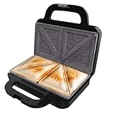 Cecotec Sandwichmaker Rock'nToast Deep Classic, 1000 W, größere Breite,...