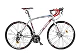 Wizard 28 Zoll Alu Rennrad Spark 2.3 Race 21 Gang Scheibenbremse DISC (48...