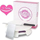 MoNiRo Tortenplatte drehbar - Tortendreher mit 30 cm Drehteller & Profi...