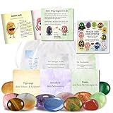 Milaboo® Magie der Edelsteine – 12x Glückssteine mit Bedeutung & Karte...