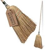 Shine Shack – Hochwertiger Hexenbesen 5-Naht mit Buchenholzstiel &...