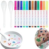 12 Stück Magische Wassermalerei Stifte für Schwimmende Zeichnungen mit 2...