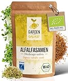 GotG® Bio Alfalfa Samen [20g, 200g & 500g] Kresse Samen mit bis zu 99%...