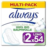 Always Ultra Binden Damen Gr. 2, Cotton Protection Long, 54 Damenbinden mit...