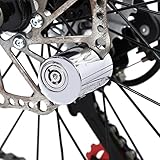 TOPINCN Mini-Motorrad-Scheibenbremsenschloss, Diebstahlsicherung für...