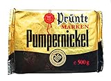 Westfälischer Pumpernickel / Schwarzbrot PRÜNTE MARKEN PUMPERNICKEL (125...