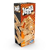 Hasbro Gaming Jenga Spiel, das Originale Partyspiel mit Holzklötzen