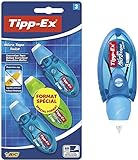Tipp-Ex Korrekturroller Micro Tape Twist mit Schutzkappe, 8 m x 5 mm, 3er...