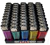 100 Stück Einwegfeuerzeuge mit Reibrad Einweg Feuerzeug in Display...