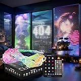 Lphianx Curtain Lights, 540LEDs WiFi Smart Led Curtain Lights, Color...