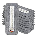 Okaei 10 Stück Wischmopp Bezug (50 cm) - Bodenwischer-Wischbezug für...